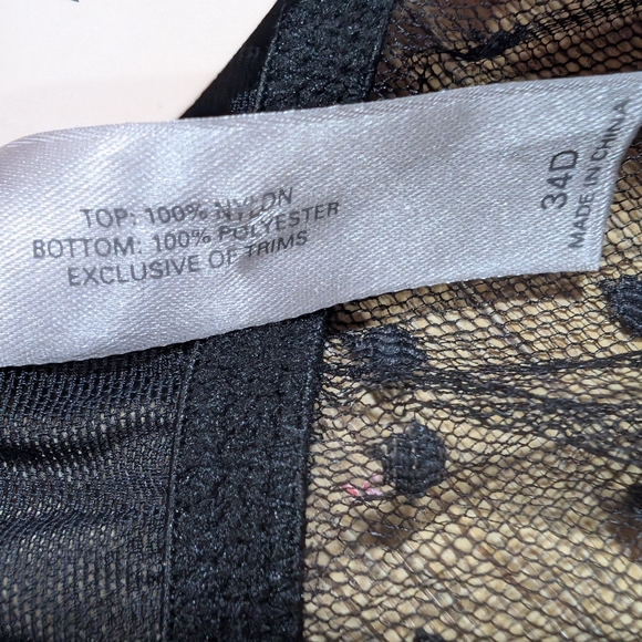 Vintage Victoria's Secret Sexy Little Things Babydoll 34D Y2K 2000s Coquette NWT - Picture 11 of 11